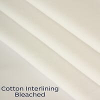 Cotton Interlining Fabric / Bleached