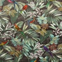 Bird Sanctuary Fabric / Grey