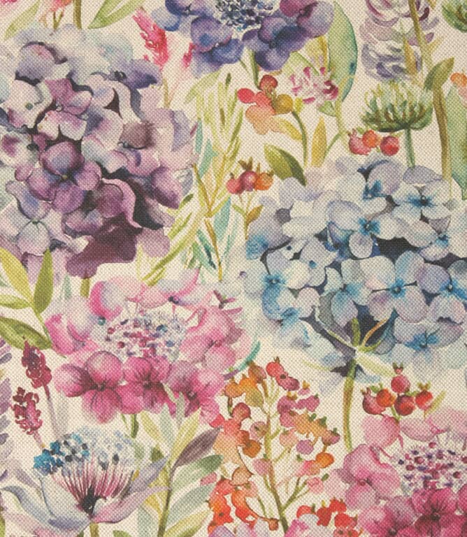 Voyage Maison Hydrangea Fabric / Wisteria Just Fabrics
