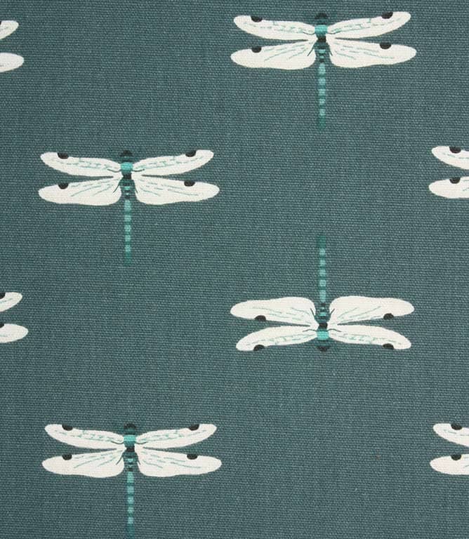 Sophie Allport Dragonfly Fabric / Blue Just Fabrics