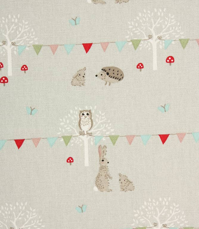 Sophie Allport Woodland Party Fabric / Multi Just Fabrics