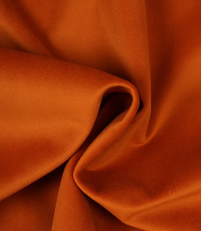 Amalfi Velvet FR  Fabric / Ginger
