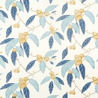Harlequin Coppice Fabric / Saffron / Cobalt Harlequin Coppice Fabric / Saffron / Cobalt