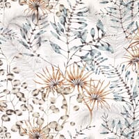 Harlequin Postelia Fabric / Amber / Slate Harlequin Postelia Fabric / Amber / Slate