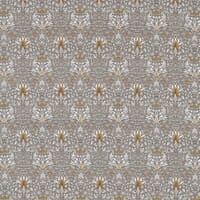 Morris & Co Snakeshead Fabric / Pewter / Gold Morris & Co Snakeshead Fabric / Pewter / Gold
