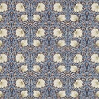 Morris & Co Pimpernel Fabric / Indigo / Hemp Morris & Co Pimpernel Fabric / Indigo / Hemp