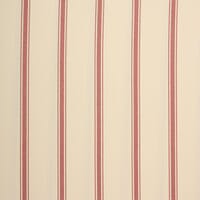 St Agnes Wide Stripe Fabric / Red