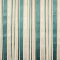 Cloud Velvet Stripe FR Fabric / Teal