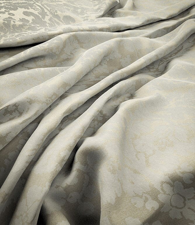 Chalfield Damask Fabric / Parchment