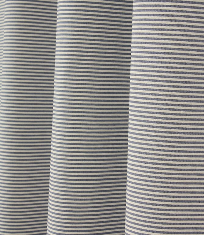 JF Pinstripe / Navy Fabric Remnant