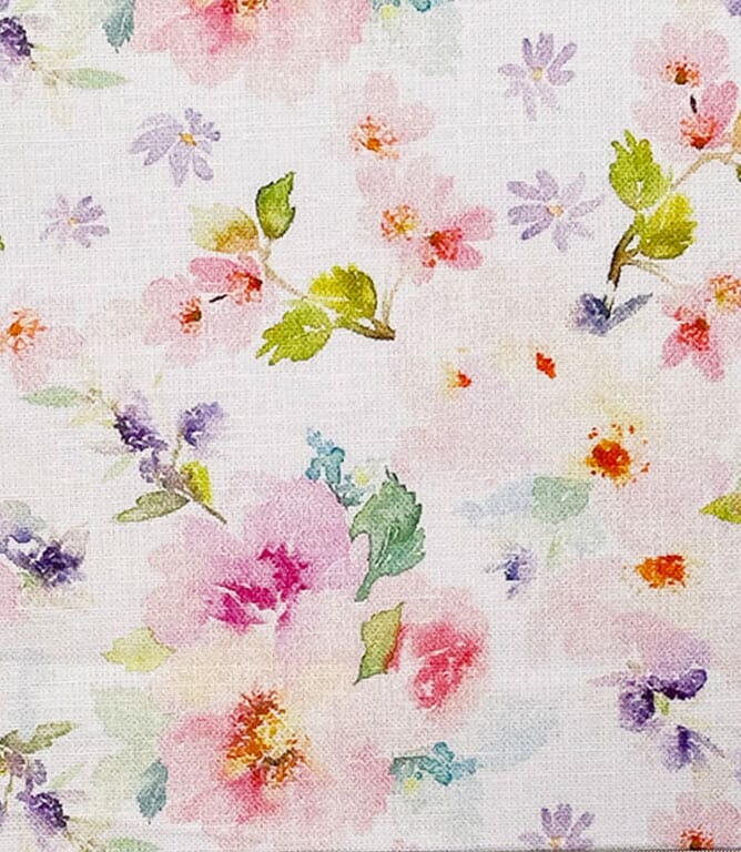 Meadow Fabric / White