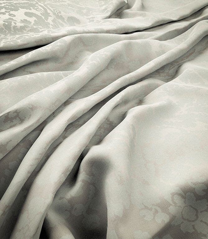 Chalfield Damask FR Fabric / Sepia