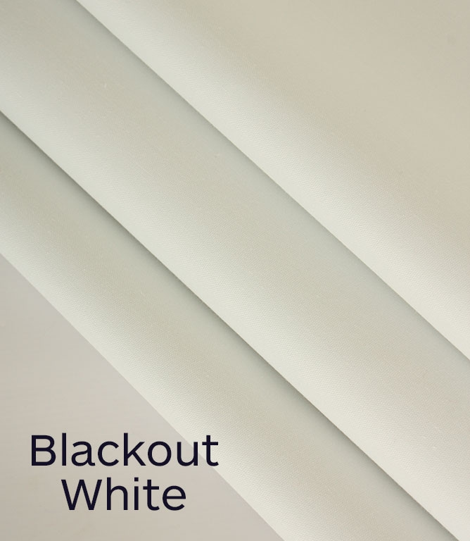 Blackout Lining Deluxe Fabric / White