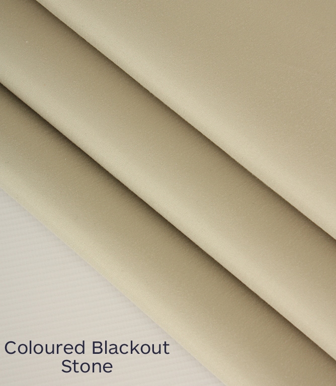 Colour Blackout Lining Fabric / Stone