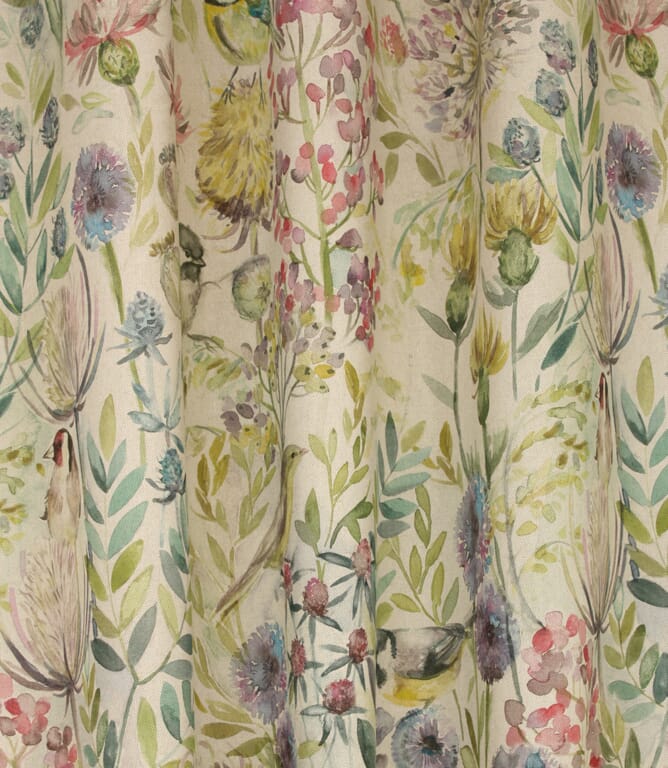 Voyage Maison Morning Chorus Fabric / Linen | Just Fabrics