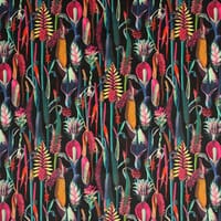 Exotic Velvet Fabric / Black Exotic Velvet Fabric / Black