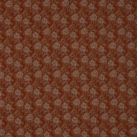 Christmas Fern Fabric / Rust