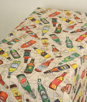 Beer Tablecloth Fabric
