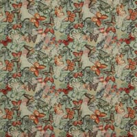 Flutter Tapestry Fabric / Duck Egg