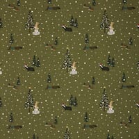 Sophie Allport Festive Forest Fabric / Olive Sophie Allport Festive Forest Fabric / Olive