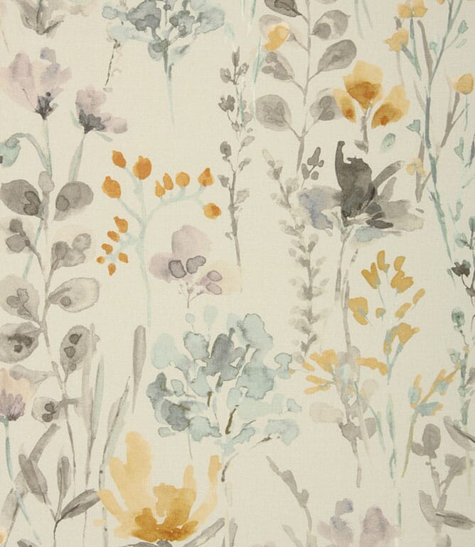 iLiv Wild Flowers Fabric / Cornflower