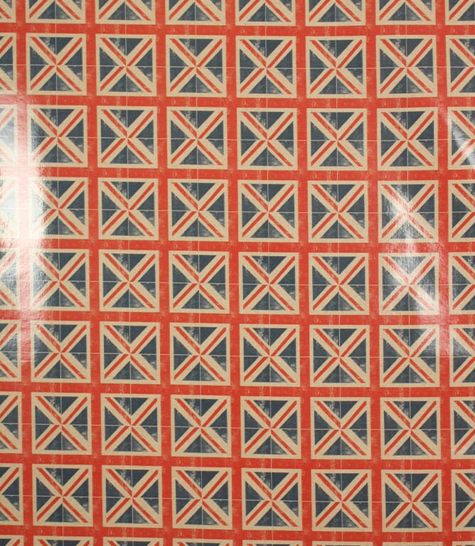Union Jack PVC Fabric / Multi