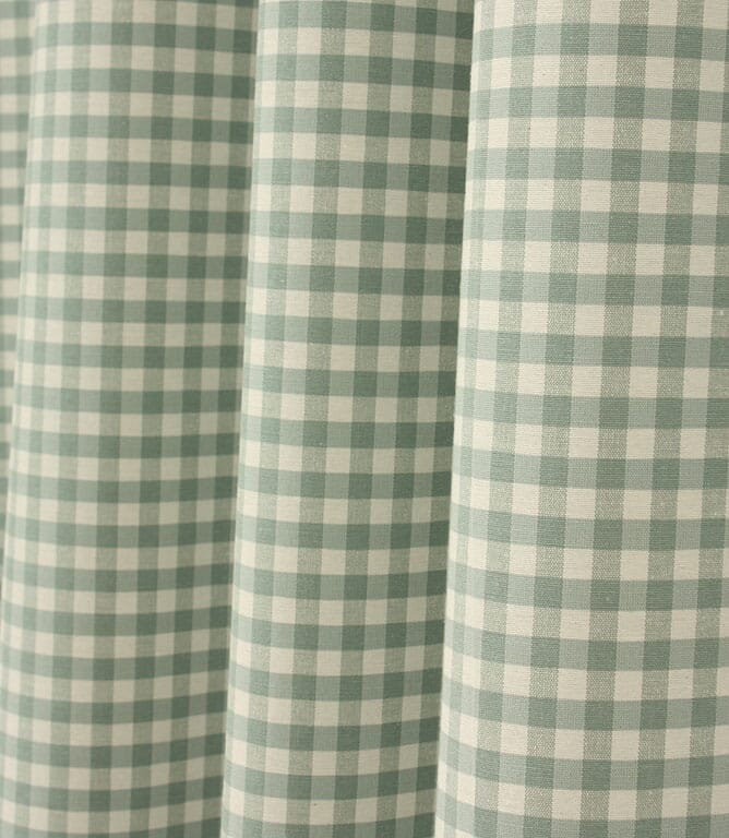 JF Gingham Fabric / Teal