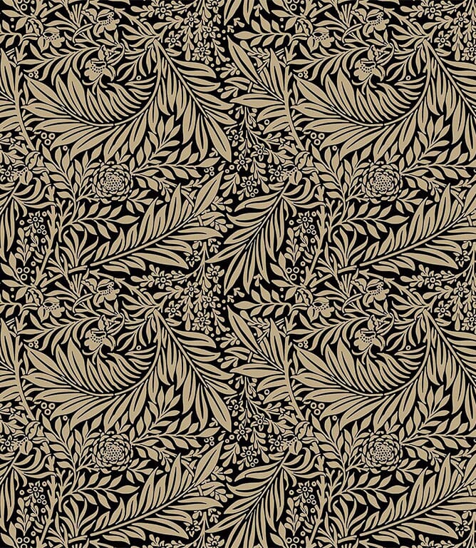 Larkspur Fabric / Ebony