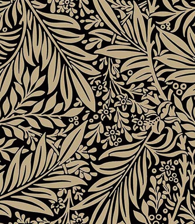 Larkspur Fabric / Ebony