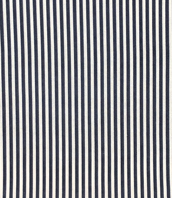 Candy Stripe Fabric / Navy