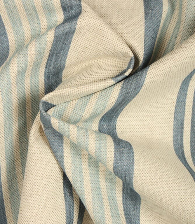 New England Stripe FR Fabric / Blue