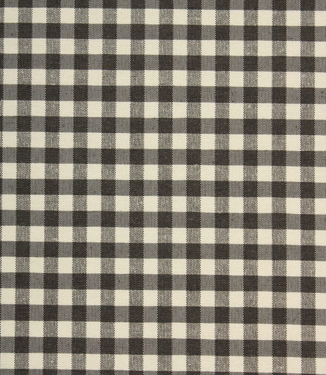 JF Gingham Fabric / Charcoal