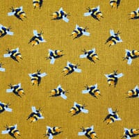 Bumblebee Fabric / Mustard Gold