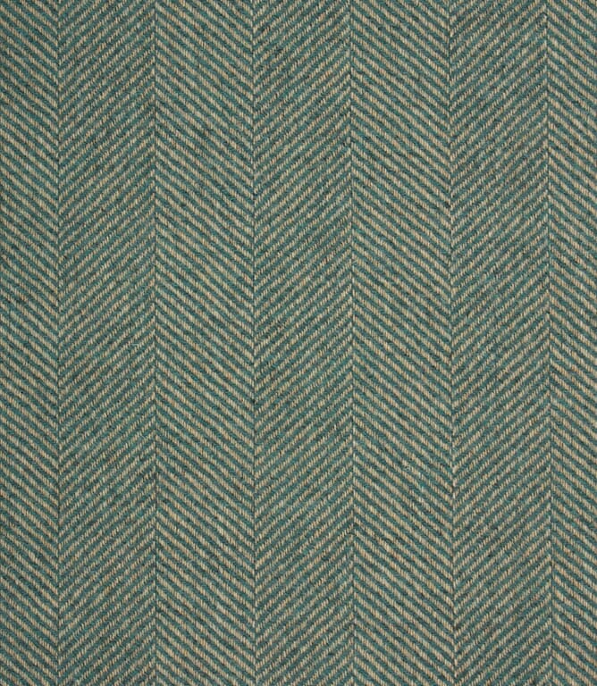 Braemar Wool Fabric / Teal