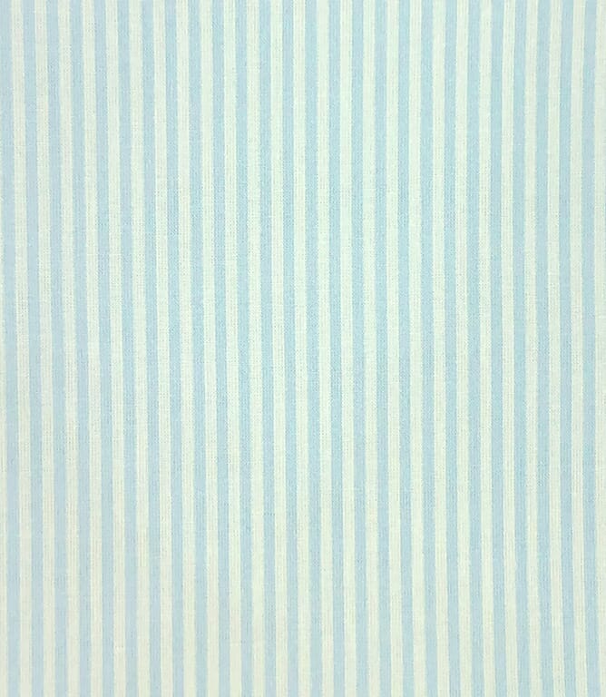 Candy Stripe Fabric / Light Blue