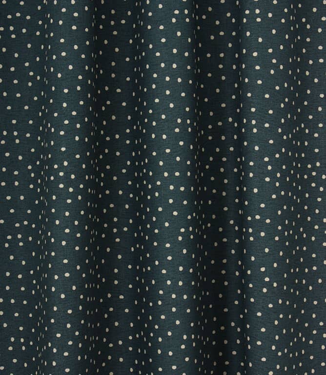 iLiv Spotty Fabric / Midnight Just Fabrics