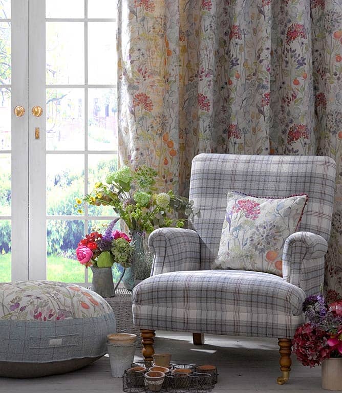 Voyage Maison Hedgerow Fabric / Cream Just Fabrics