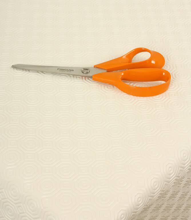 Table Protector Fabric / White Just Fabrics