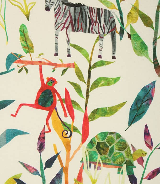 Prestigious Textiles Hide And Seek Fabric / Jungle