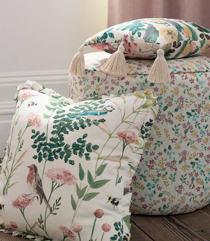 Bentham Fabric / Mineral / Rouge