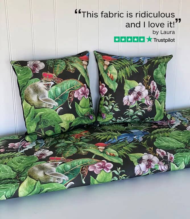 Madworld Outdoor  Fabric / Noir