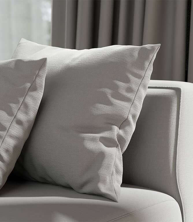 Monmouth FR Fabric / Zinc