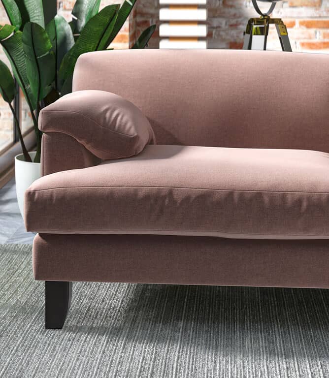 Harrow Chenille FR Fabric / Dusk