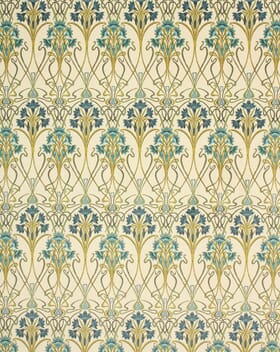 Tiffany Velvet Fabric / Prussian