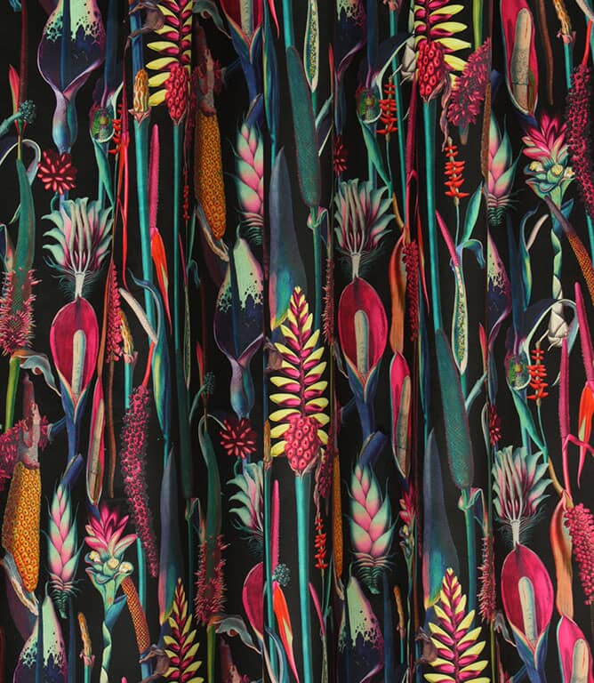 Exotic Velvet Fabric / Black