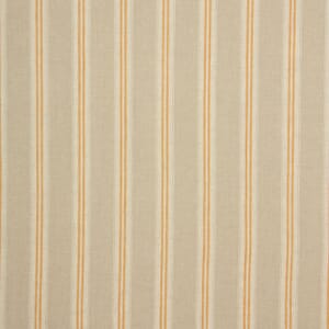 Saffron Cotswold Linen Stripe Fabric