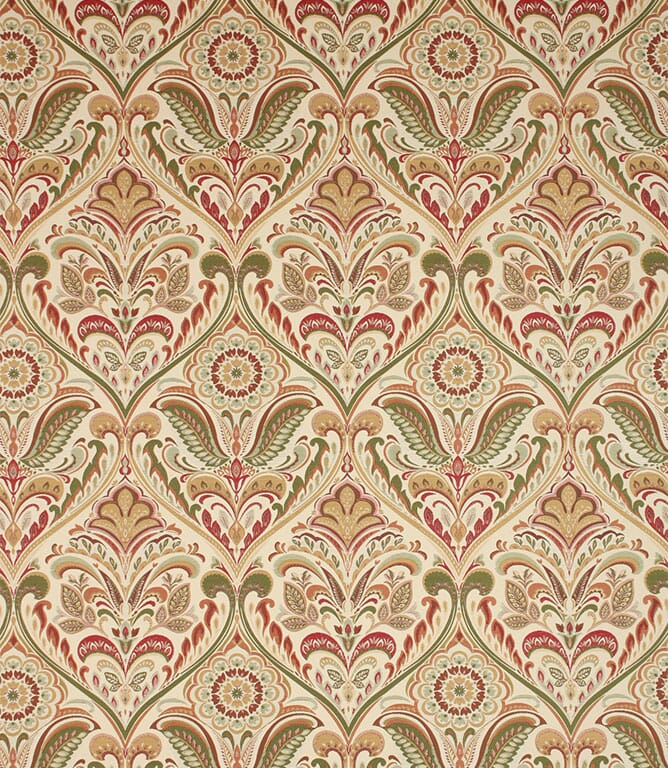 Claret Hidcote Fabric