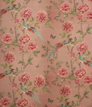 Vintage Chinoiserie Fabric