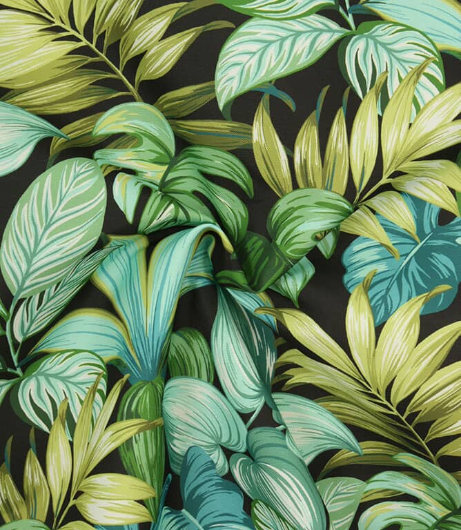 Girona Outdoor Fabric / Noir