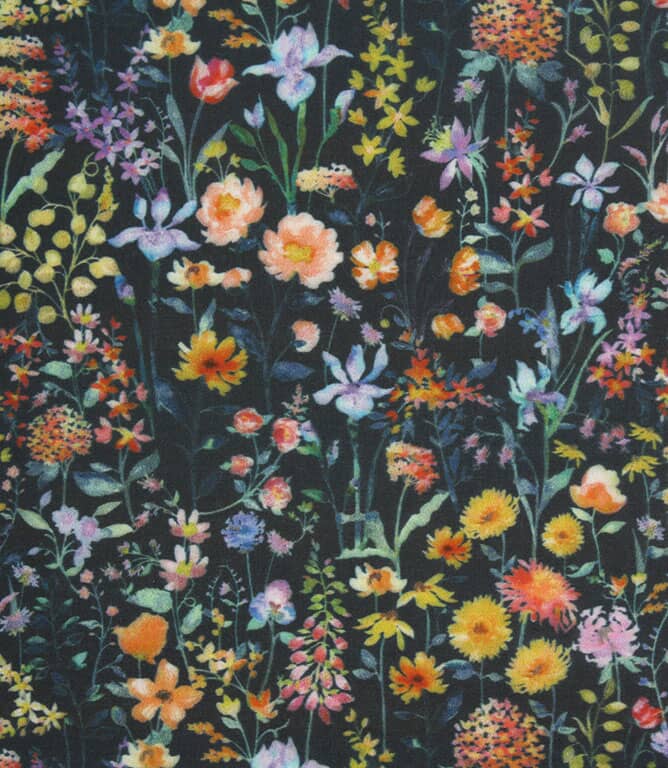 Voyage Apparel Prado De Flores Lomond Fabric / Papaya / Indigo